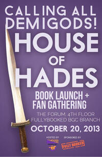 House of Hades: Book Launch and Fan Gathering Main Poster